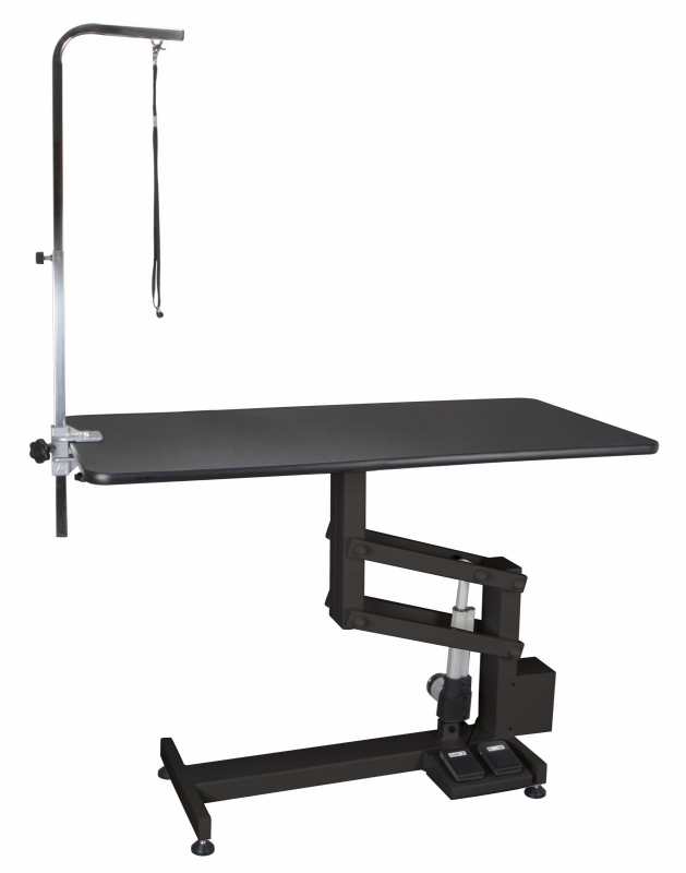 Electric Z-Style Grooming Table with Adjustable Arm